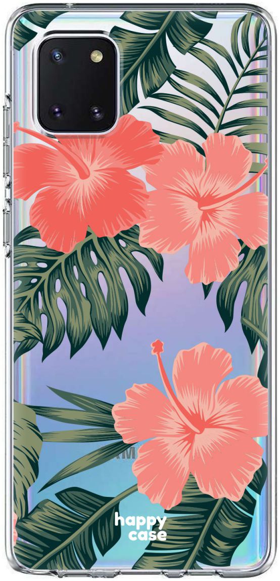HappyCase Samsung Galaxy Note 10 Lite Hoesje TPU Tropic Vibe Print afbeelding 1