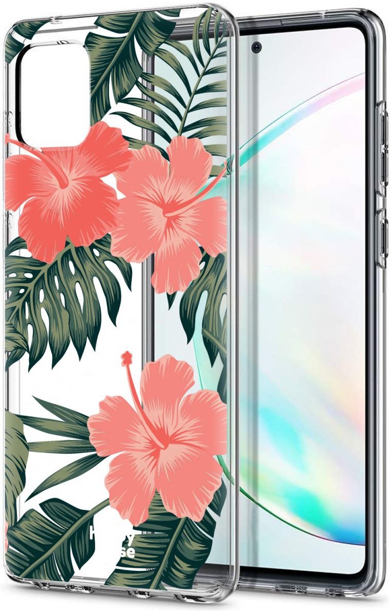 HappyCase Samsung Galaxy Note 10 Lite Hoesje TPU Tropic Vibe Print afbeelding 4
