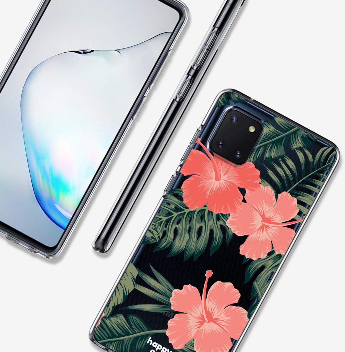 HappyCase Samsung Galaxy Note 10 Lite Hoesje TPU Tropic Vibe Print afbeelding 5