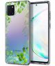 HappyCase Samsung Galaxy Note 10 Lite Hoesje TPU Leaves Print
