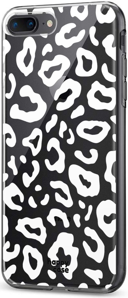 HappyCase Apple iPhone 8 / 7 Plus Hoesje TPU Luipaard Print afbeelding 10