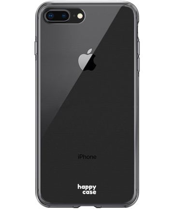 HappyCase Apple iPhone 8 / 7 Plus Hoesje TPU Clear Print Hoesjes