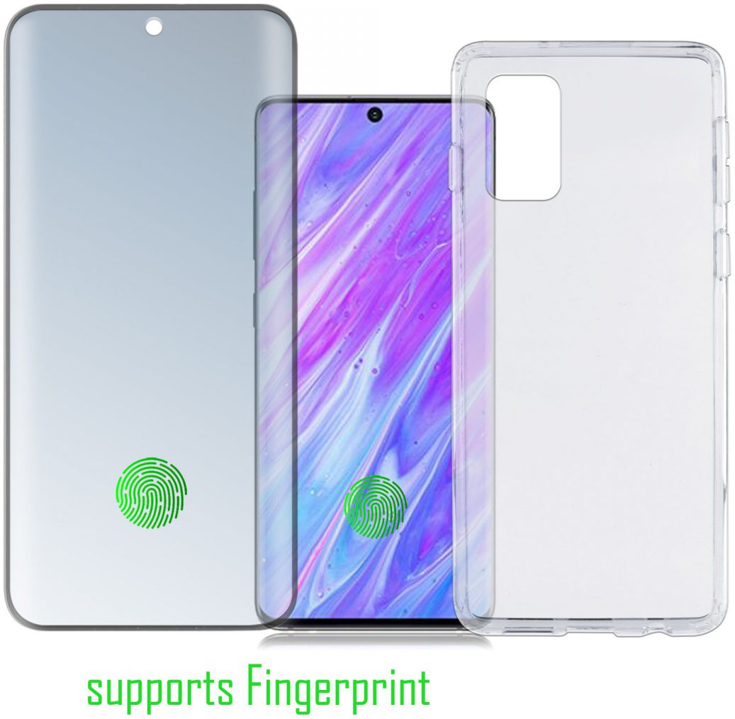 4smarts 360° Premium Protection Set Samsung Galaxy S20 Zwart afbeelding 2