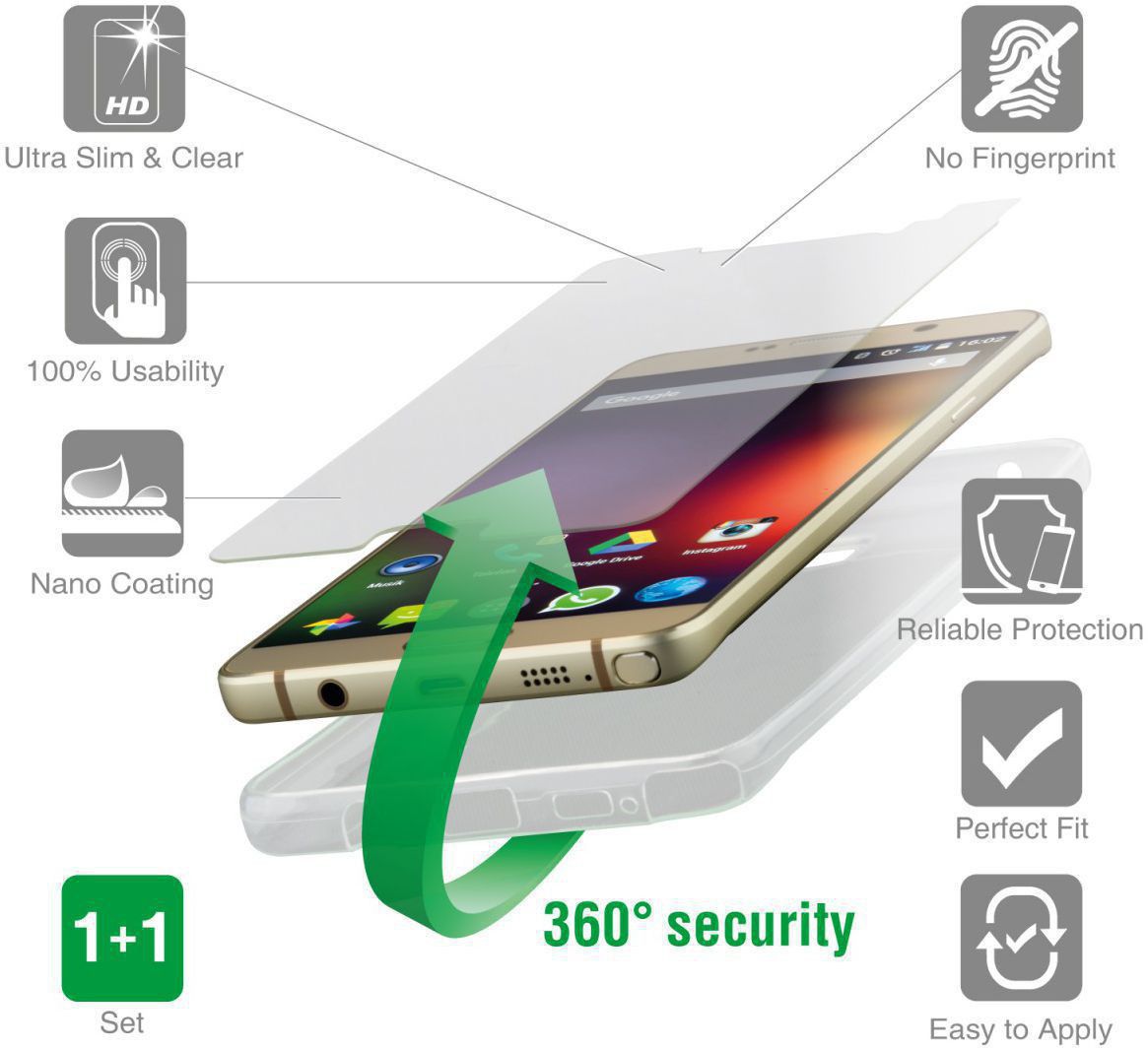 4smarts 360° Premium Protection Set Samsung Galaxy S20 Zwart afbeelding 4