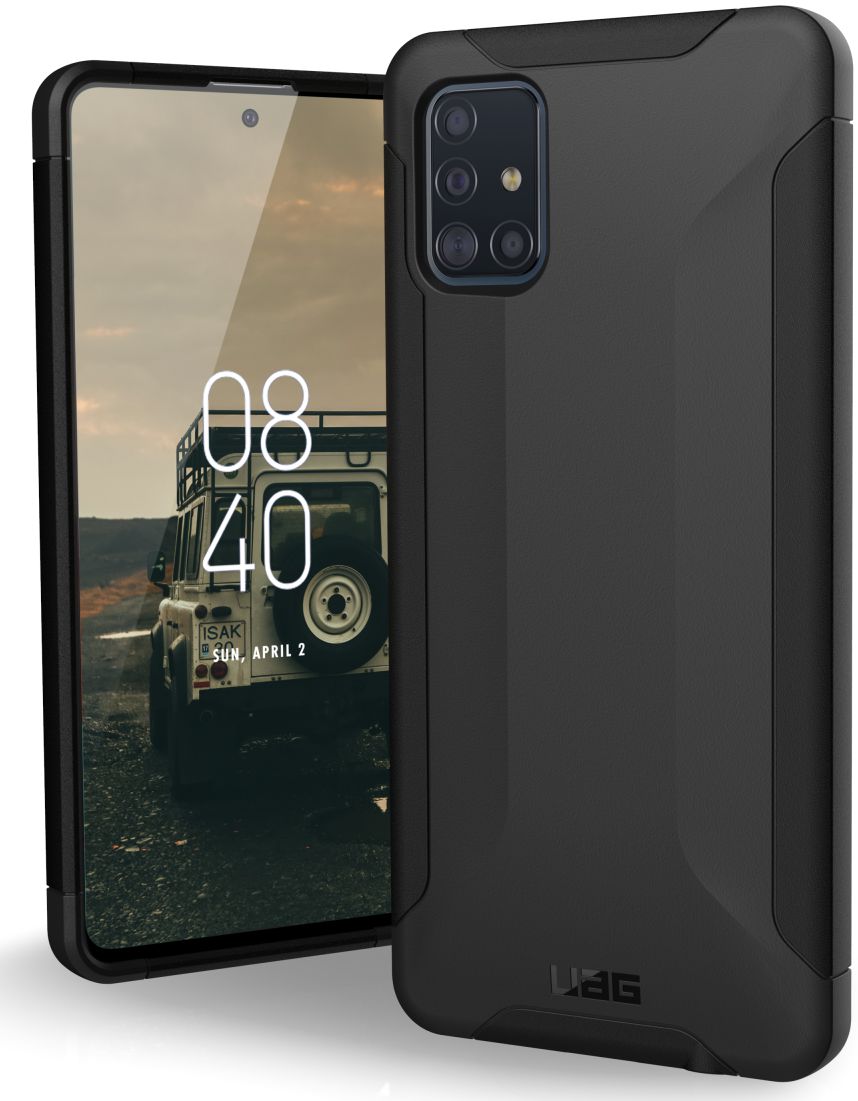 Urban Armor Gear Scout Series Samsung Galaxy A51 Hoesje Zwart afbeelding 1