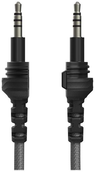 LifeProof LIFEACTÍV 3.5mm Jack / Aux Kabel en Lanyard 0.38m Zwart afbeelding 3