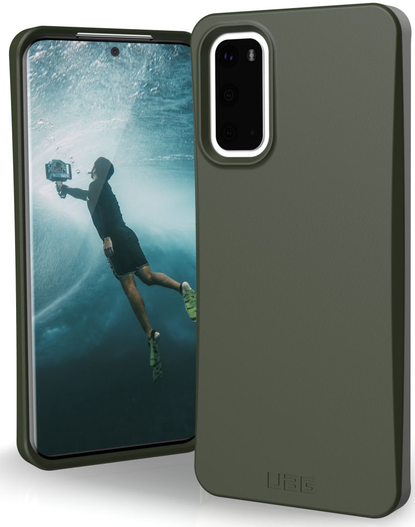 Urban Armor Gear Outback Samsung Galaxy S20 Hoesje Olive afbeelding 2