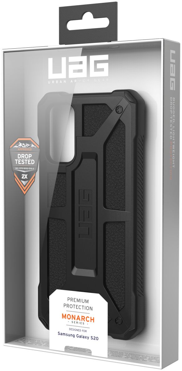 Urban Armor Gear Monarch Samsung Galaxy S20 Hoesje Black afbeelding 13