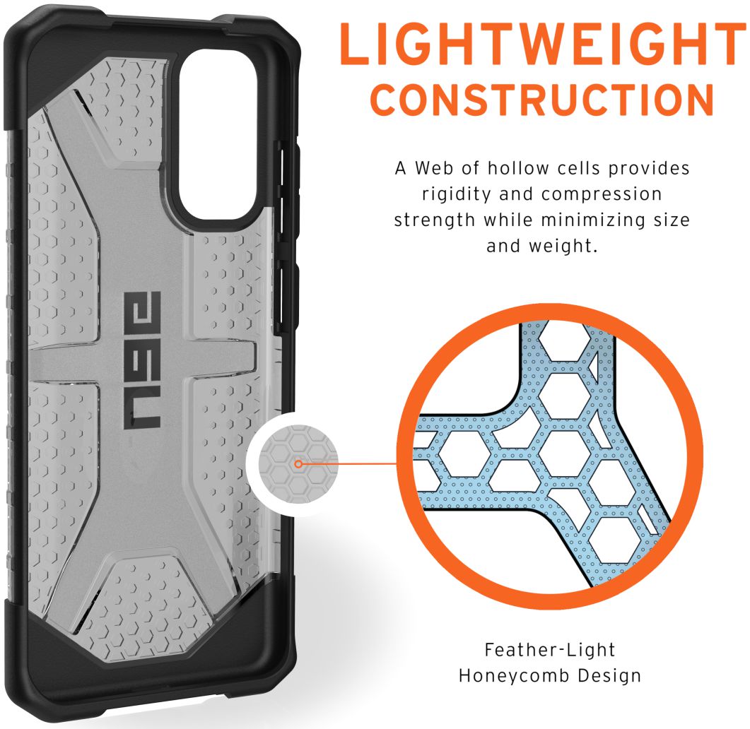 Urban Armor Gear Plasma Samsung Galaxy S20 Hoesje Ash afbeelding 4