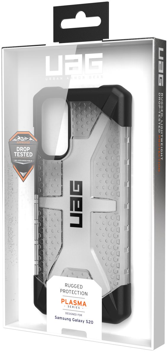 Urban Armor Gear Plasma Samsung Galaxy S20 Hoesje Ice afbeelding 14