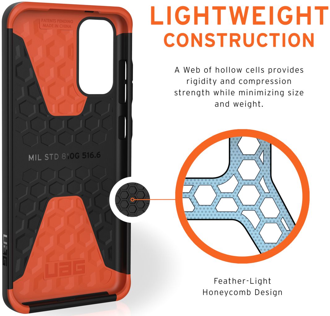 Urban Armor Gear Civilian Series Samsung Galaxy S20 Hoesje Black afbeelding 5