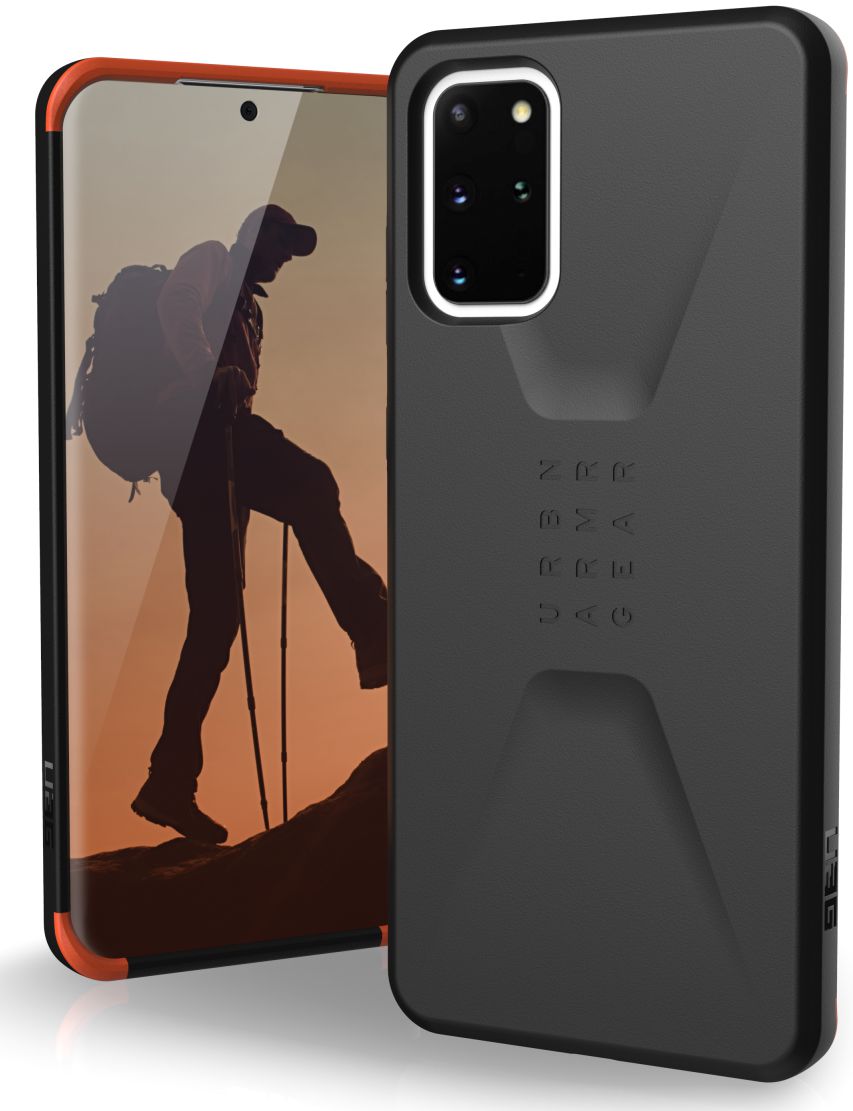 Urban Armor Gear Civilian Samsung Galaxy S20 Plus Hoesje Black afbeelding 1