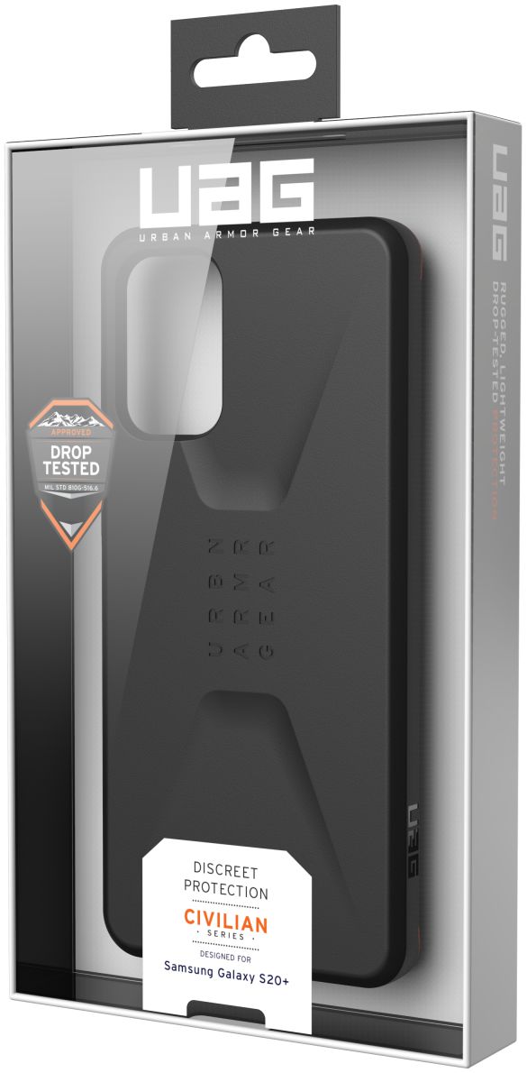 Urban Armor Gear Civilian Samsung Galaxy S20 Plus Hoesje Black afbeelding 13