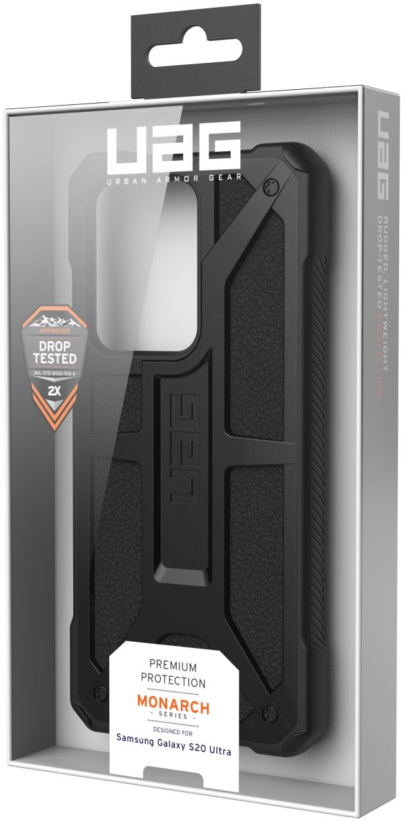 Urban Armor Gear Monarch Samsung Galaxy S20 Ultra Hoesje Black afbeelding 13