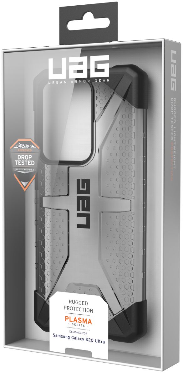 Urban Armor Gear Plasma Samsung Galaxy S20 Ultra Hoesje Ice afbeelding 13