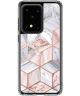 Spigen Ciel by Cyrill Cecile Samsung S20 Ultra Hoesje Pink Marble