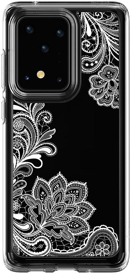 Spigen Ciel by Cyrill Cecile Samsung S20 Ultra Hoesje White Mandela afbeelding 1