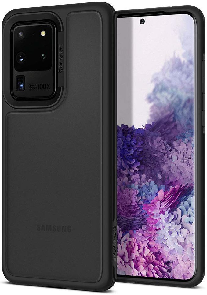 Spigen Ciel by Cyrill Color Brick Galaxy S20 Ultra Hoesje Zwart afbeelding 1