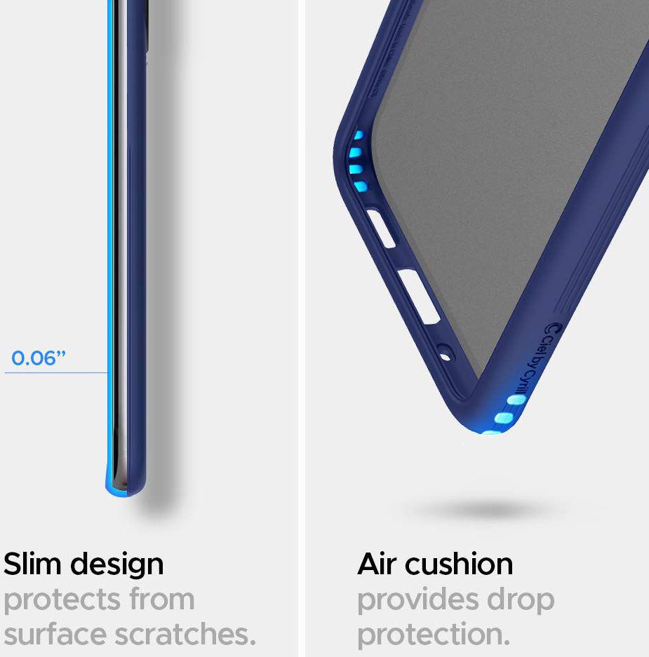 Spigen Cyrill Color Brick Samsung Galaxy S20 Ultra Hoesje Navy afbeelding 2