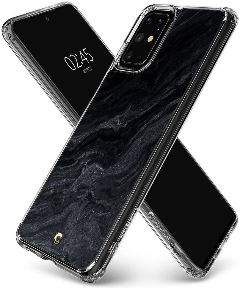 Spigen Ciel by Cyrill Cecile Samsung S20 Plus Hoesje Noir Marble afbeelding 3