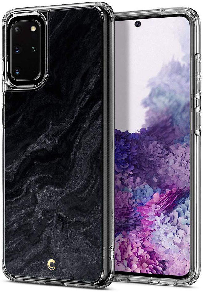 Spigen Ciel by Cyrill Cecile Samsung S20 Plus Hoesje Noir Marble afbeelding 4