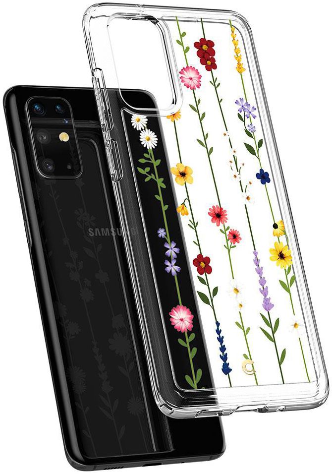 Spigen Ciel by Cyrill Cecile Samsung S20 Plus Hoesje Flower Garden afbeelding 2