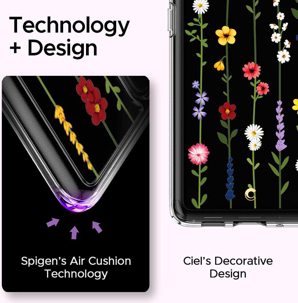 Spigen Ciel by Cyrill Cecile Samsung S20 Plus Hoesje Flower Garden afbeelding 6