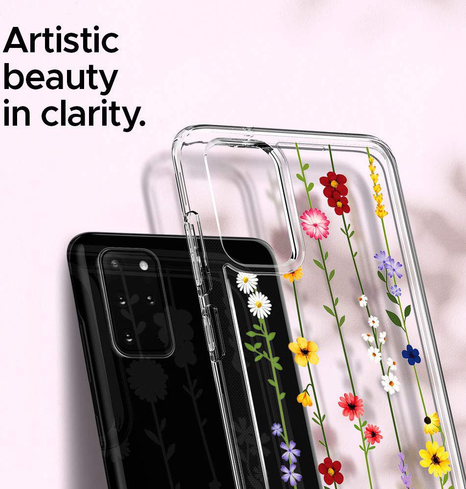 Spigen Ciel by Cyrill Cecile Samsung S20 Plus Hoesje Flower Garden afbeelding 5
