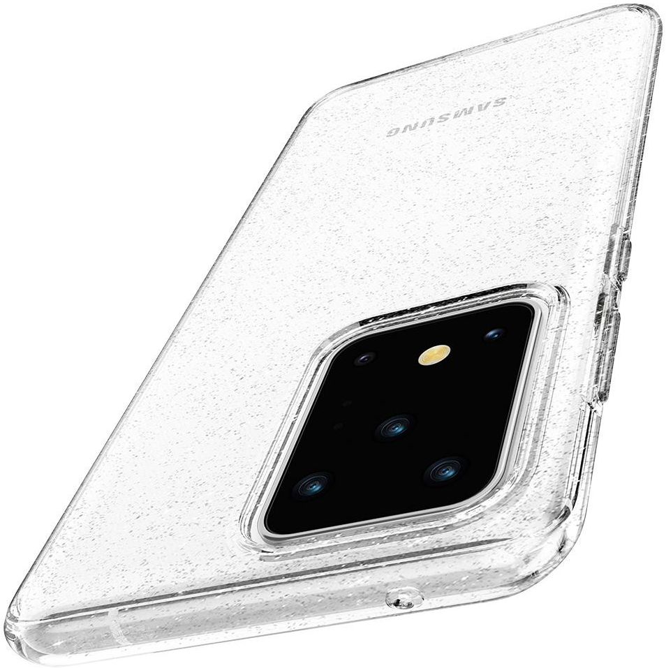 Spigen Liquid Crystal Samsung S20 Ultra Hoesje Glitter Crystal Quartz afbeelding 5