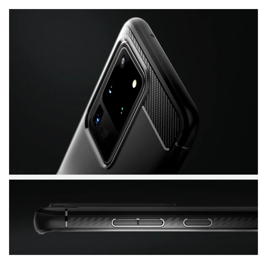 Spigen Rugged Armor Samsung Galaxy S20 Ultra Hoesje Zwart afbeelding 5