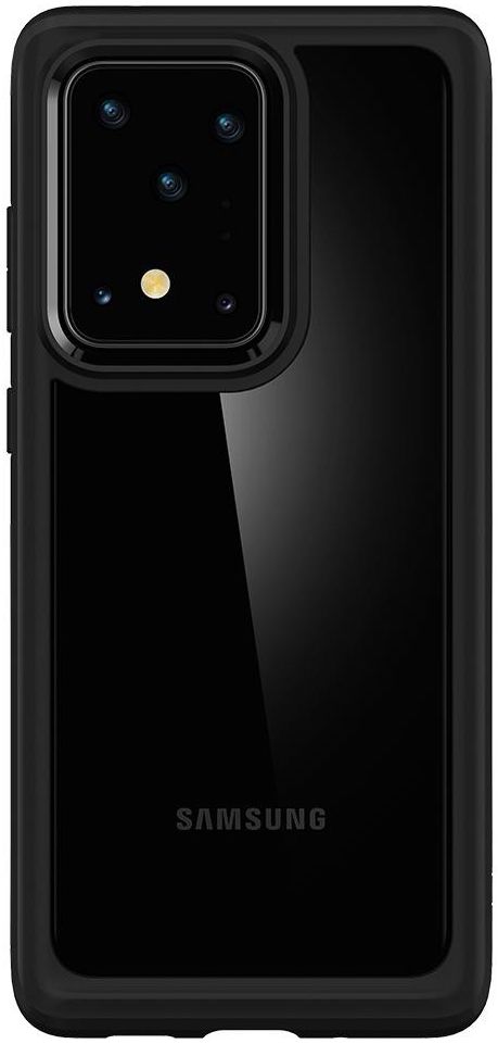 Spigen Ultra Hybrid Samsung Galaxy S20 Ultra Hoesje Transparant/Zwart afbeelding 6