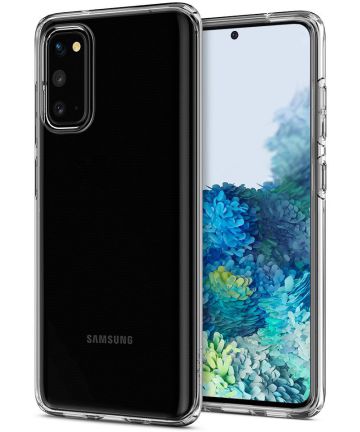 Spigen Liquid Crystal Samsung Galaxy S20 Hoesje Flexibel Transparant Hoesjes