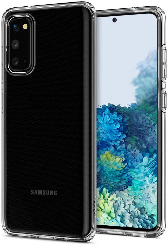 Spigen Liquid Crystal Samsung Galaxy S20 Hoesje Flexibel Transparant afbeelding 1