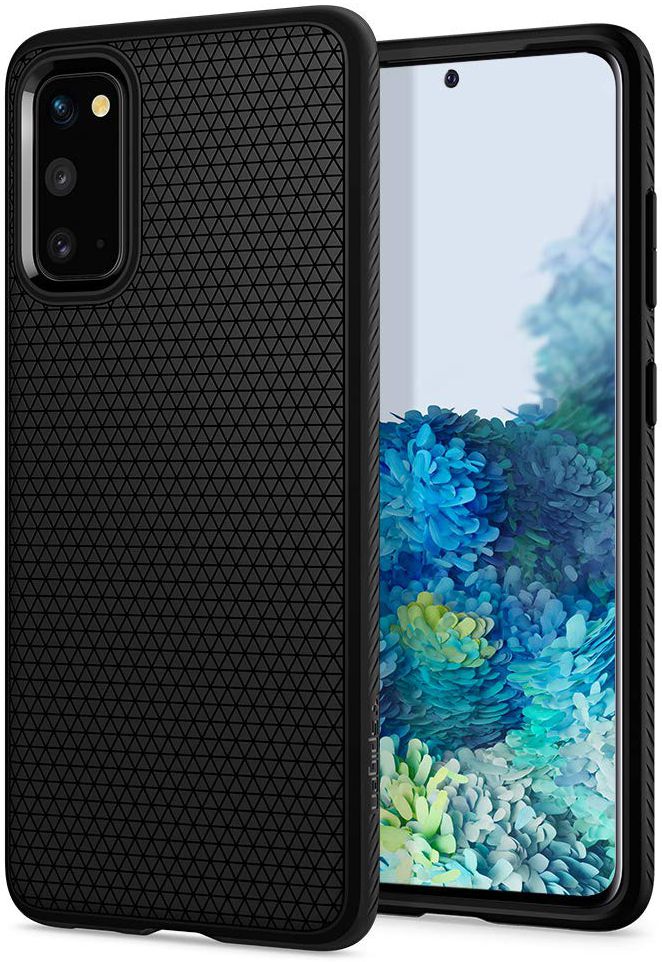 Spigen Liquid Air Samsung Galaxy S20 Hoesje Matte Zwart afbeelding 1