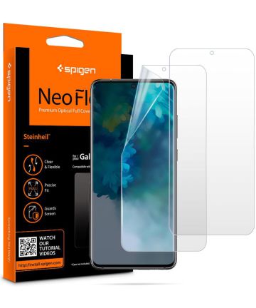 Spigen Film Neo Flex Screen Protector Samsung Galaxy S20 [2-Pack] Screen Protectors