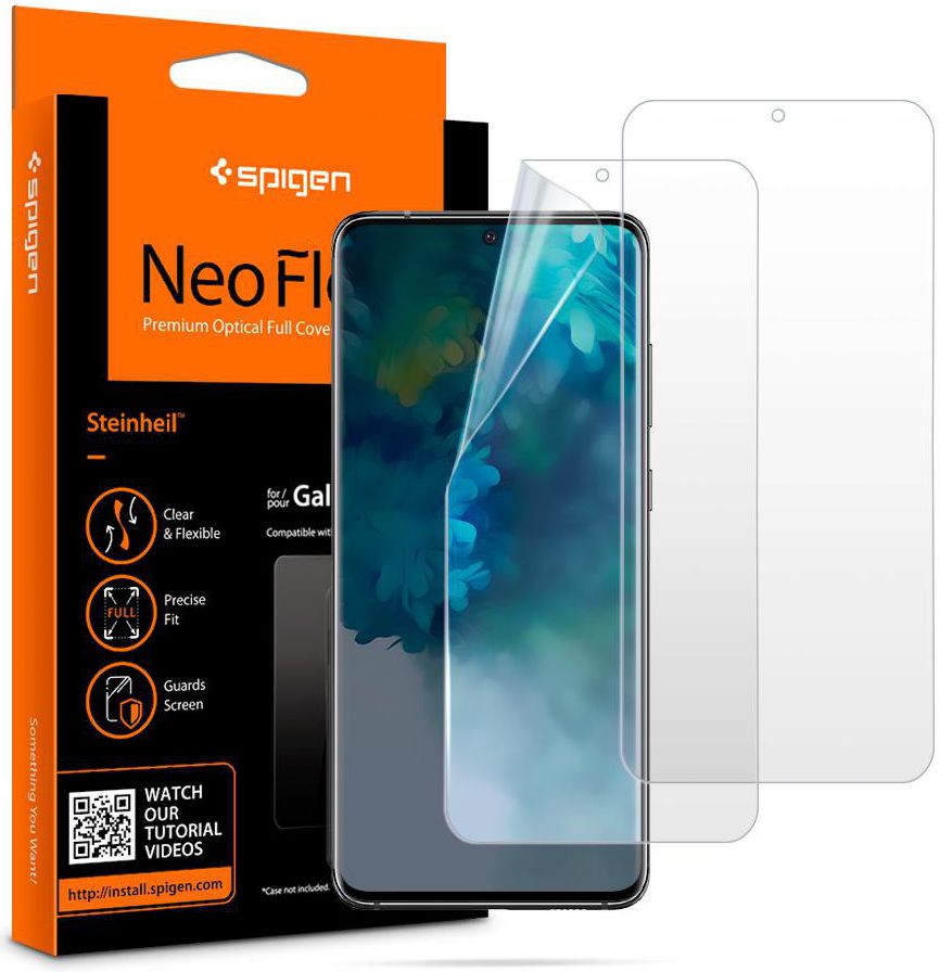 Spigen Film Neo Flex Screen Protector Samsung Galaxy S20 [2-Pack] afbeelding 1