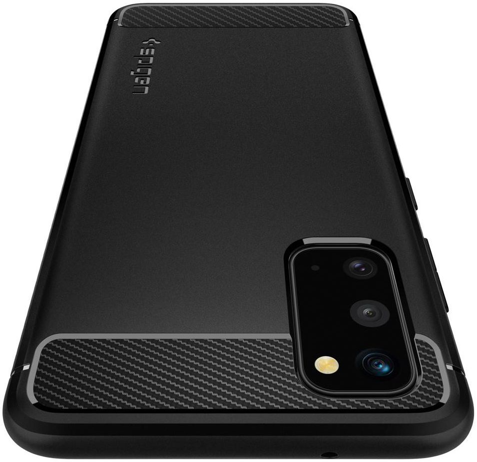Spigen Rugged Armor Samsung Galaxy S20 Hoesje Zwart afbeelding 5