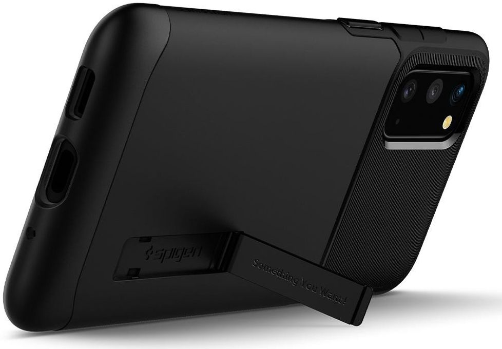 Spigen Slim Armor Samsung Galaxy S20 Hoesje Zwart afbeelding 4