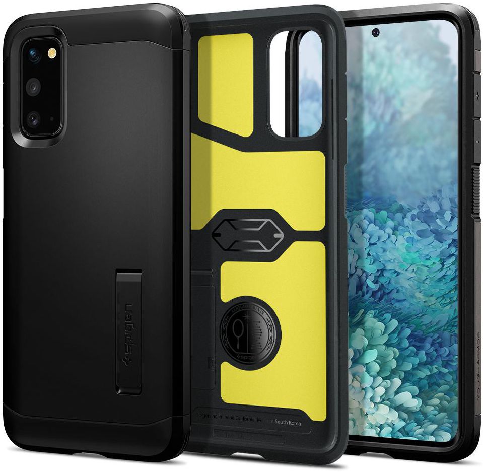 Spigen Tough Armor Samsung Galaxy S20 Hoesje Zwart afbeelding 2