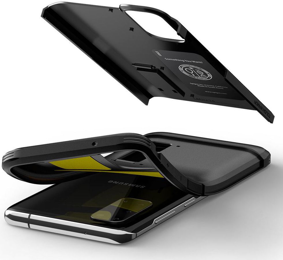 Spigen Tough Armor Samsung Galaxy S20 Hoesje Zwart afbeelding 4