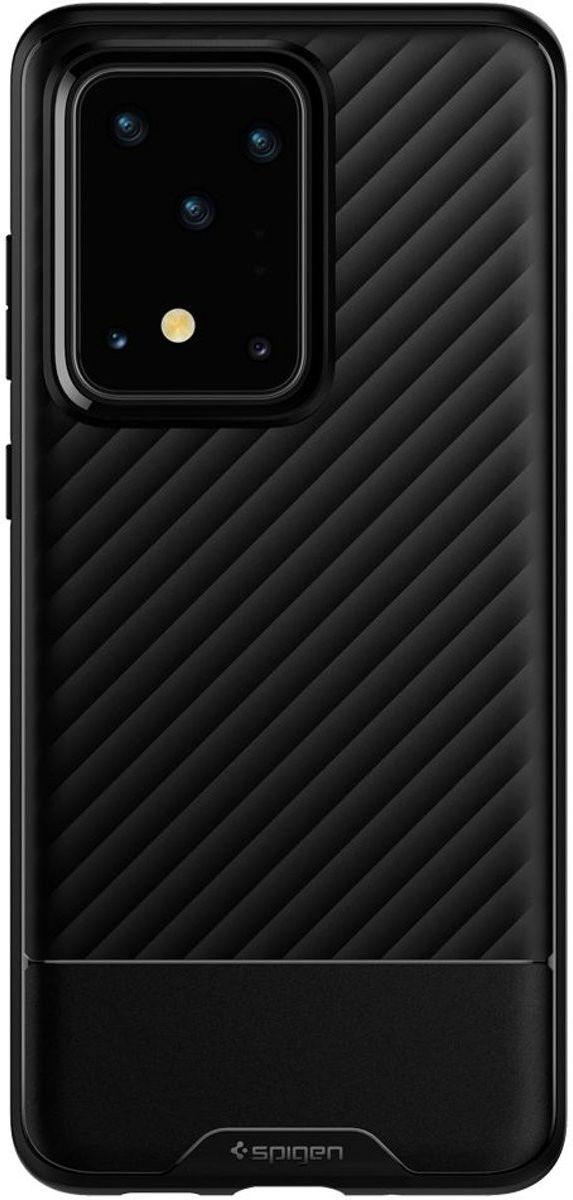 Spigen Core Armor Samsung Galaxy S20 Ultra Hoesje Zwart afbeelding 4