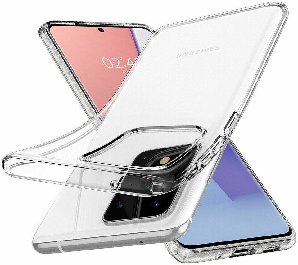Spigen Crystal Flex Samsung Galaxy S20 Ultra Hoesje Transparant afbeelding 2
