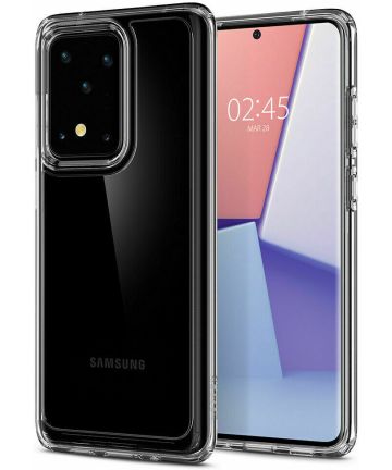 Spigen Crystal Hybrid Samsung Galaxy S20 Ultra Hoesje Transparant Hoesjes