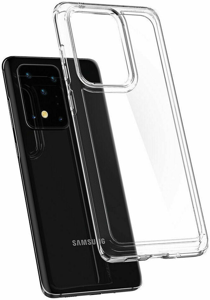 Spigen Crystal Hybrid Samsung Galaxy S20 Ultra Hoesje Transparant afbeelding 2
