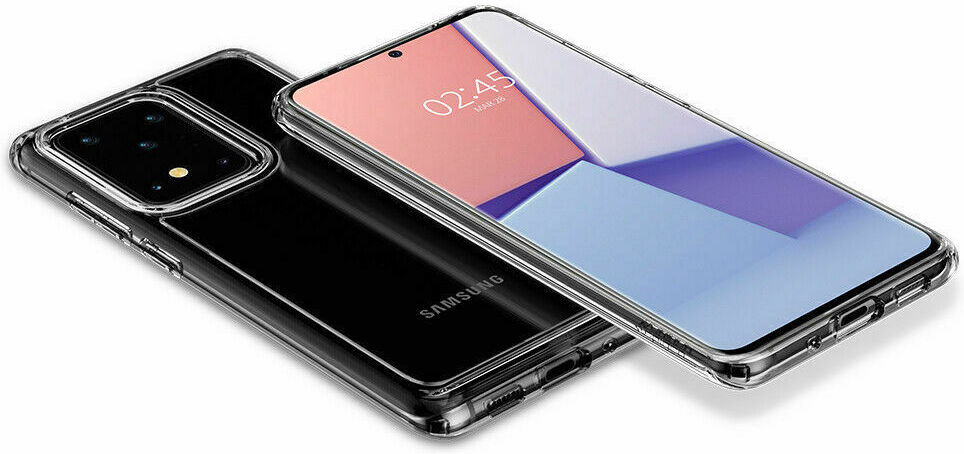 Spigen Crystal Hybrid Samsung Galaxy S20 Ultra Hoesje Transparant afbeelding 5