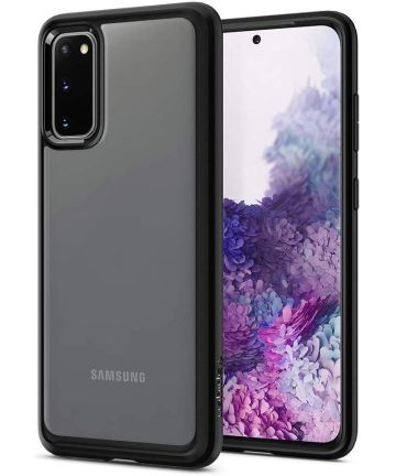 Spigen Ultra Hybrid Samsung Galaxy S20 Hoesje Zwart Hoesjes