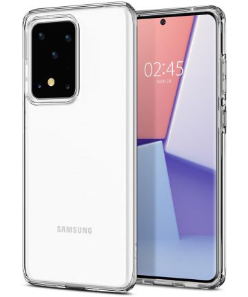 Spigen Liquid Crystal Samsung Galaxy S20 Ultra Hoesje Transparant Hoesjes