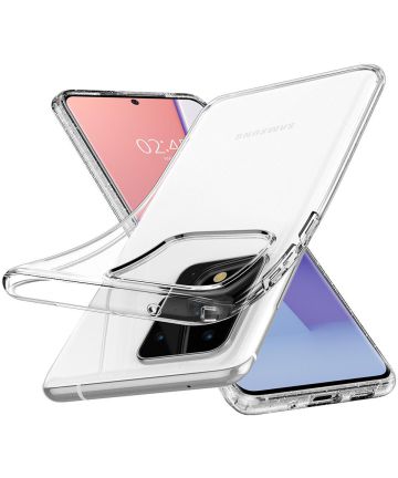 Spigen Liquid Crystal Samsung Galaxy S20 Ultra Hoesje Transparant Hoesjes