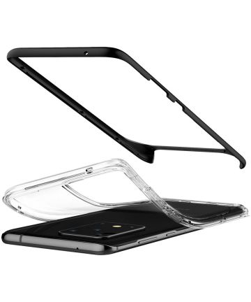 Spigen Neo Hybrid Samsung Galaxy S20 Ultra Hoesje Transparant/Zwart Hoesjes