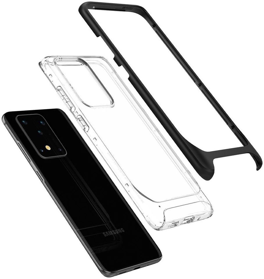 Spigen Neo Hybrid Samsung Galaxy S20 Ultra Hoesje Transparant/Zwart afbeelding 6